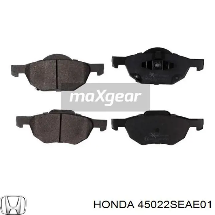 Compre 45022SEAE01 Honda Sapatas do freio dianteiras de disco