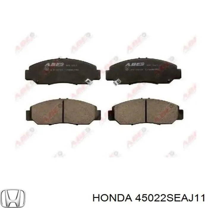 Sapatas do freio dianteiras de disco Honda 45022SEAJ11 preço, a partir de 25,96 USD