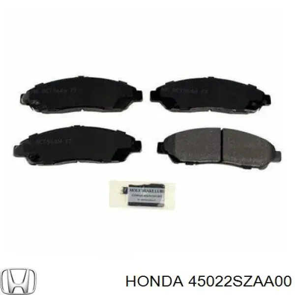 Sapatas do freio dianteiras de disco Honda 45022SZAA00 preço, a partir de 63,94 USD