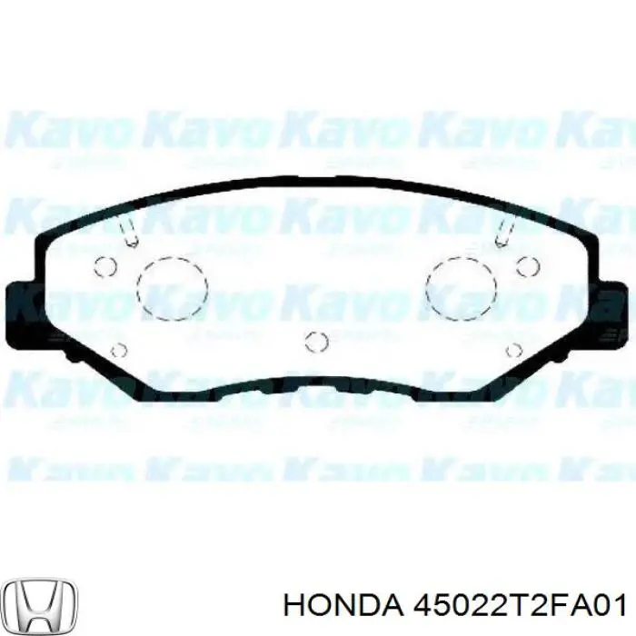 Compre 45022T2FA01 Honda Sapatas do freio dianteiras de disco