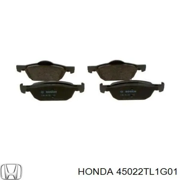 Sapatas do freio dianteiras de disco Honda 45022TL1G01 preço, a partir de 30,52 USD