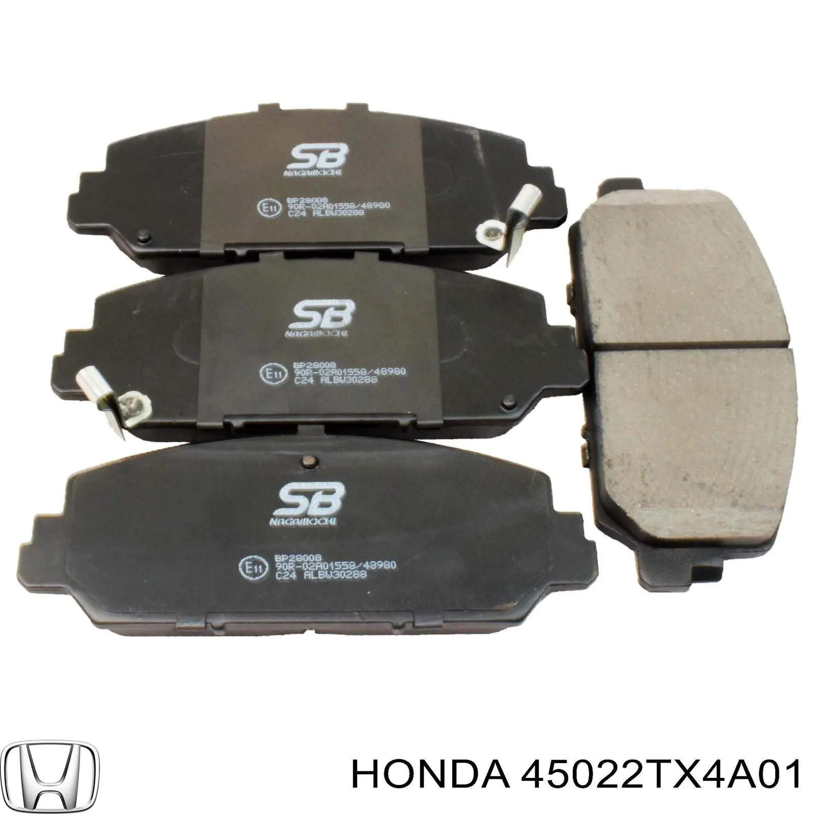 Sapatas do freio dianteiras de disco 161697 Power Stop