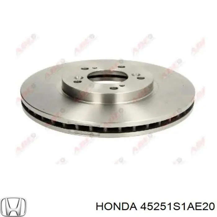 Compre 45251S1AE20 Honda Disco do freio dianteiro