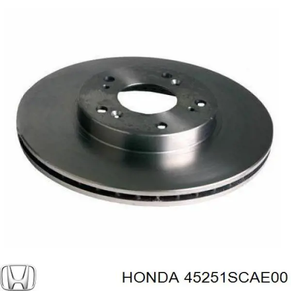 Compre 45251SCAE00 Honda Disco do freio dianteiro