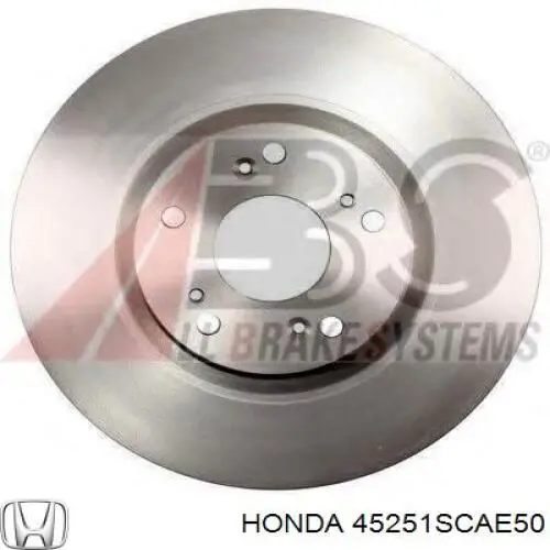 Compre 45251SCAE50 Honda Disco do freio dianteiro