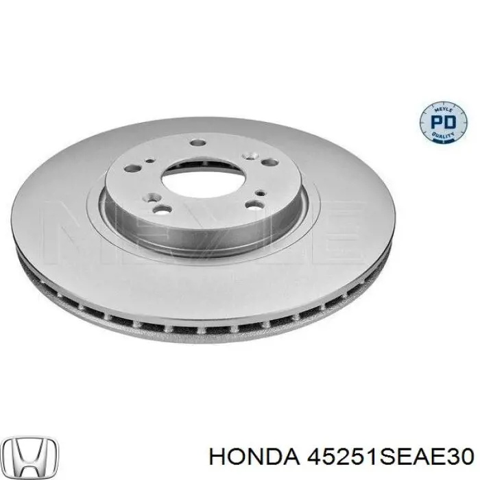 Compre 45251SEAE30 Honda Disco do freio dianteiro