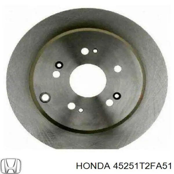 45251T2FA51 Honda Disco do freio dianteiro