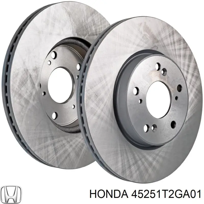 Disco do freio dianteiro Honda 45251T2GA01