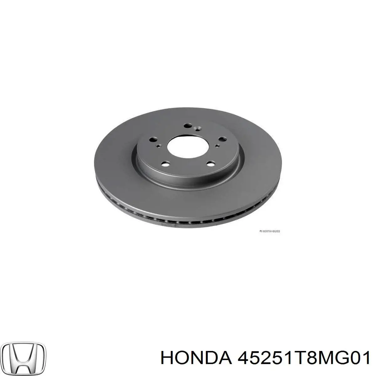 Compre 45251T8MG01 Honda Disco do freio dianteiro