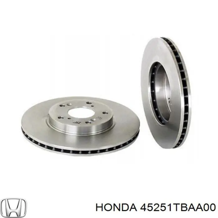 45251TBAA00 Honda Disco do freio dianteiro
