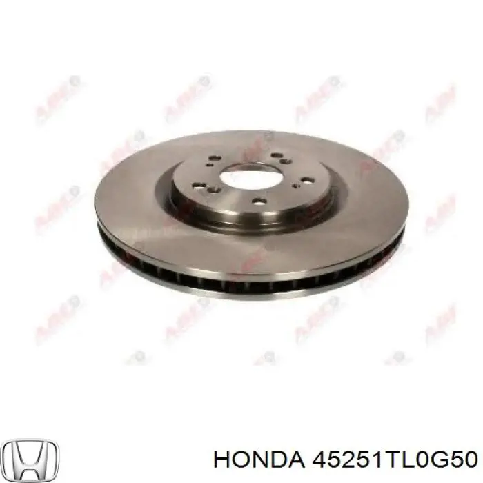 45251TL0G50 Honda Disco do freio dianteiro