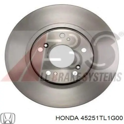 45251TL1G00 Honda Disco do freio dianteiro
