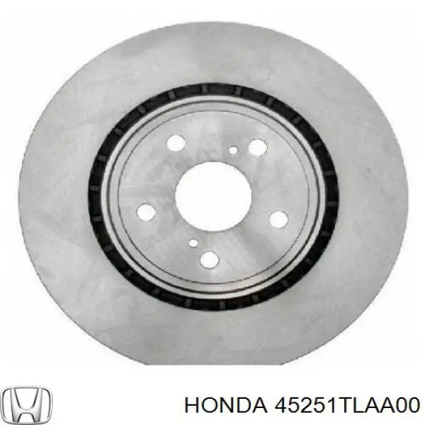 Disco do freio dianteiro Honda 45251TLAA00 preço, a partir de 85,48 USD
