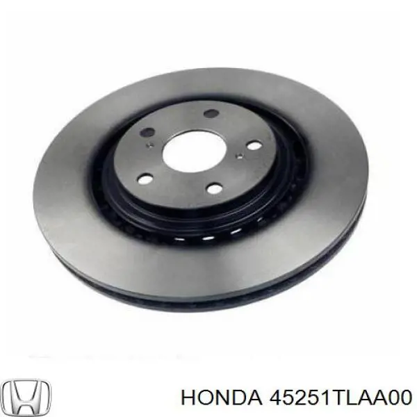Compre 45251TLAA00 Honda Disco do freio dianteiro