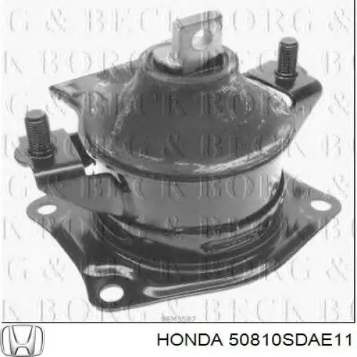 Compre 50810SDAE11 Honda Coxim (suporte) traseiro de motor