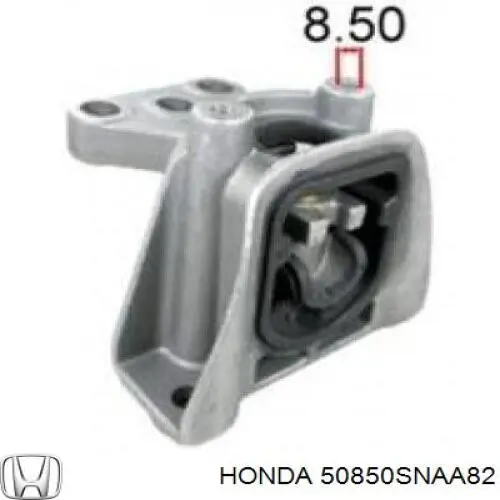 Coxim (suporte) esquerdo de motor Honda 50850SNAA82 preço, a partir de 35,91 USD