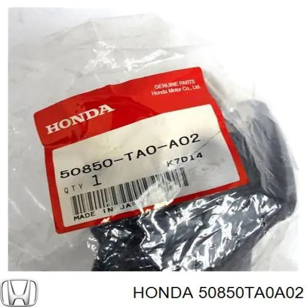 Coxim (suporte) esquerdo inferior de motor Honda 50850TA0A02 preço, a partir de 27,77 USD