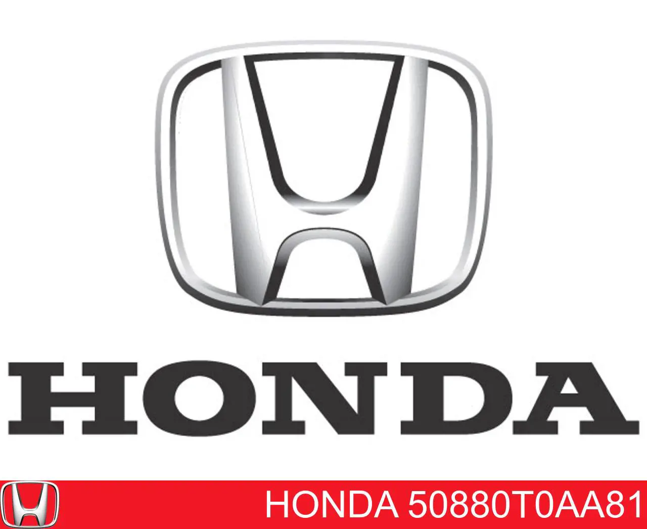 50880T0AA81 Honda Coxim (suporte) traseiro de motor