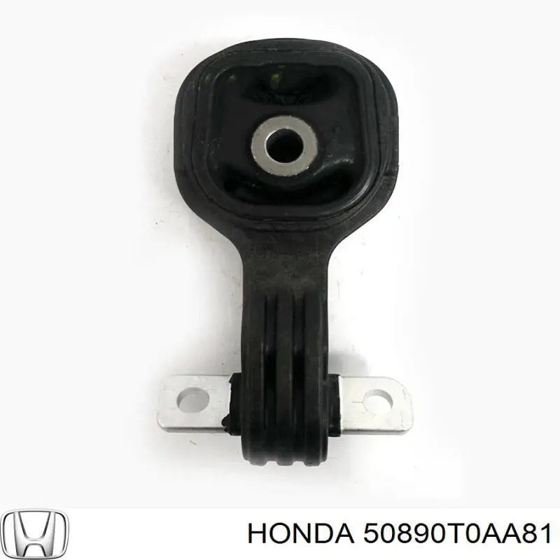 50890T0AA81 Honda Coxim (suporte) traseiro de motor