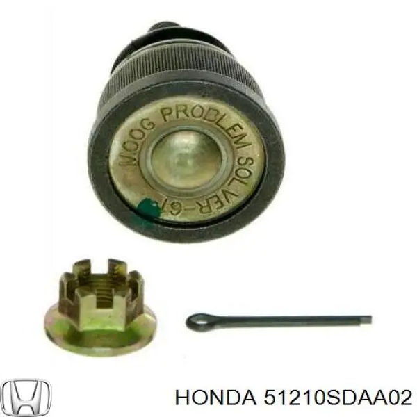 Compre 51210SDAA02 Honda Pino moente (extremidade do eixo) dianteiro direito