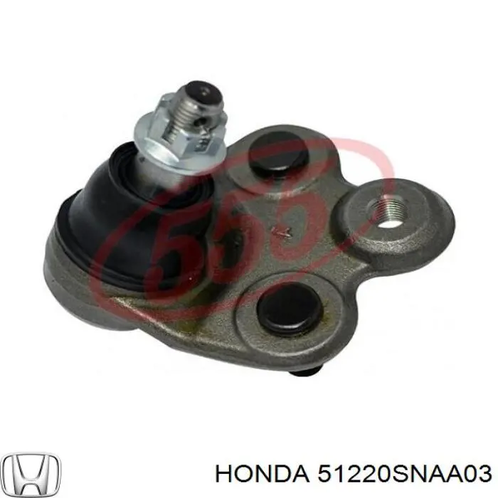 Suporte de esfera inferior direito Honda 51220SNAA03 preço, a partir de 31,41 USD