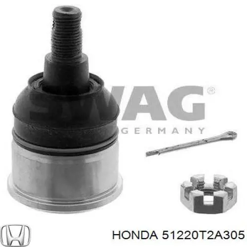 Suporte de esfera inferior Honda 51220T2A305 preço, a partir de 15,16 USD