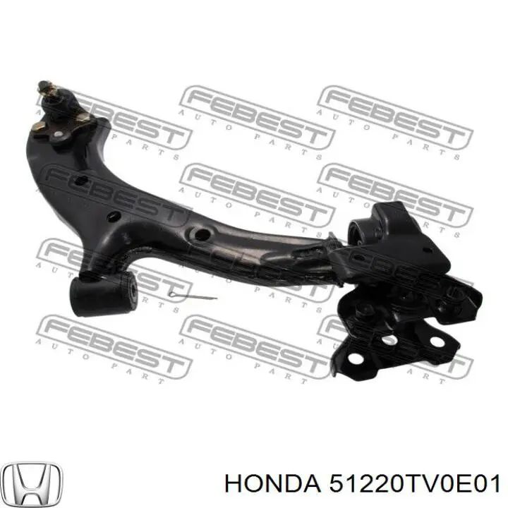 Compre 51220TV0E01 Honda Suporte de esfera inferior