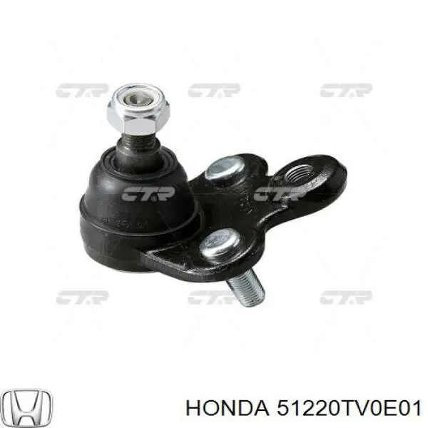 Suporte de esfera inferior 51220TV0E01 Honda
