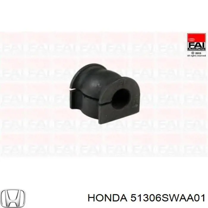 Compre 51306SWAA01 Honda Bucha de estabilizador dianteiro
