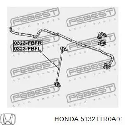 Montante esquerdo de estabilizador dianteiro Honda 51321TR0A01 preço, a partir de 17,90 USD