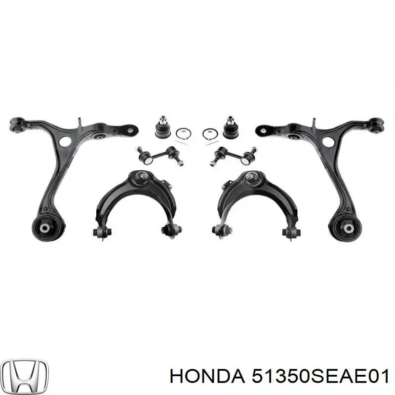 Compre 51350SEAE01 Honda Braço oscilante inferior direito de suspensão dianteira