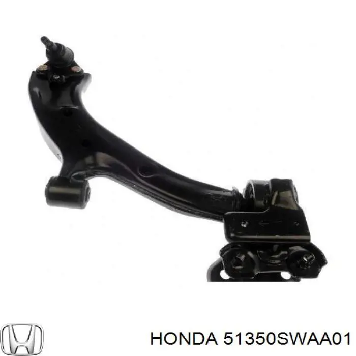 Braço oscilante inferior direito de suspensão dianteira Honda 51350SWAA01 preço, a partir de 106,09 USD
