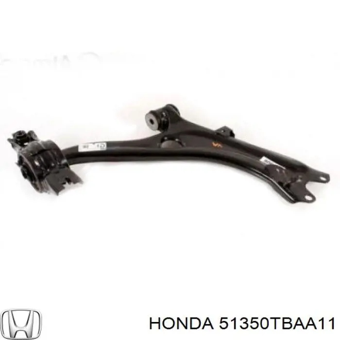 51350TBAA11 Honda Braço oscilante inferior direito de suspensão dianteira