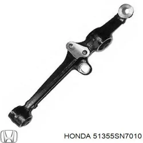 Braço oscilante inferior direito de suspensão dianteira Honda 51355SN7010 preço, a partir de 66,39 USD