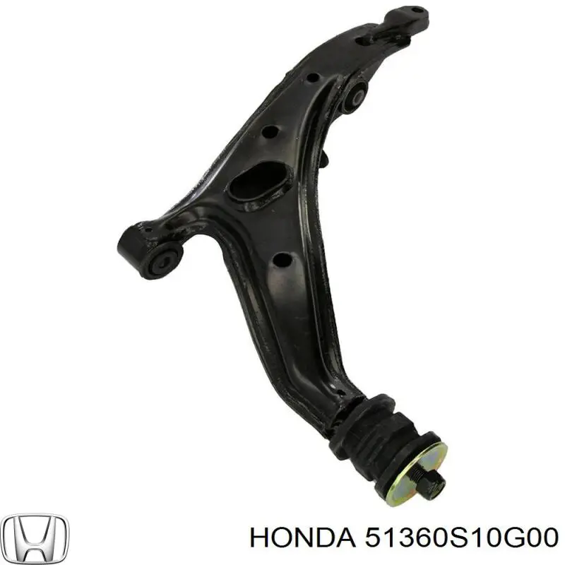 Braço oscilante inferior esquerdo de suspensão dianteira Honda 51360S10G00 preço, a partir de 103,86 USD
