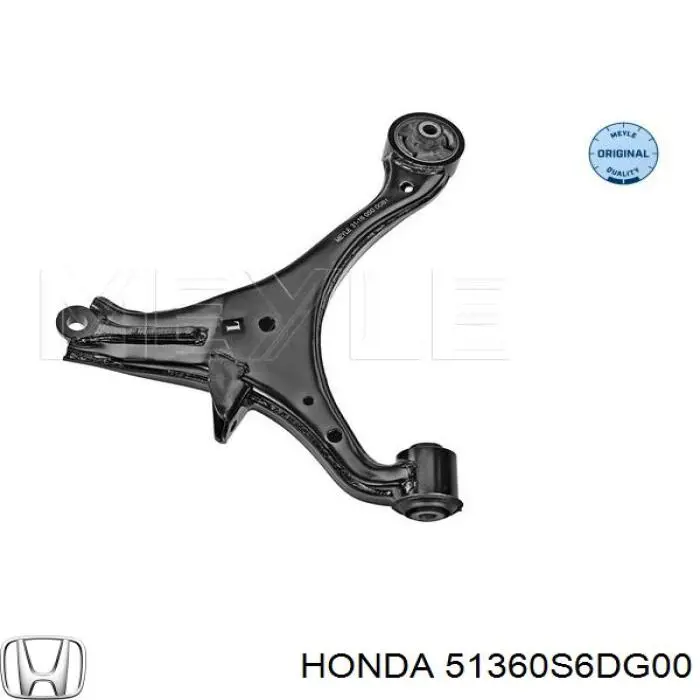 Compre 51360S6DG00 Honda Braço oscilante inferior esquerdo de suspensão dianteira