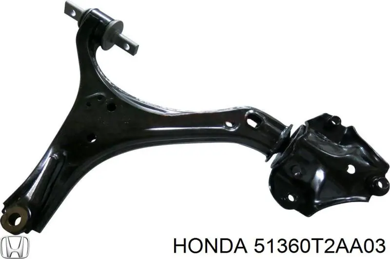 Compre 51360T2AA03 Honda Braço oscilante inferior esquerdo de suspensão dianteira