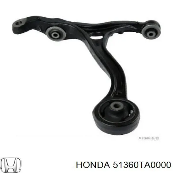 Braço oscilante inferior esquerdo de suspensão dianteira Honda 51360TA0000 preço, a partir de 89,65 USD