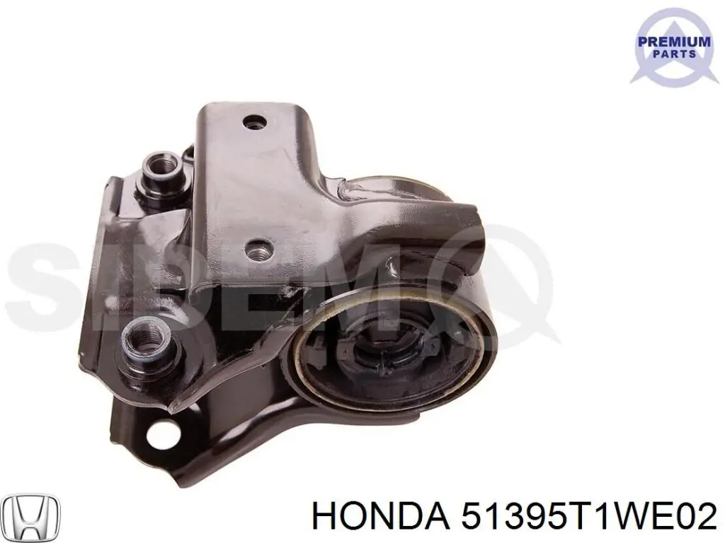 Bloco silencioso dianteiro do braço oscilante inferior Honda 51395T0AE01