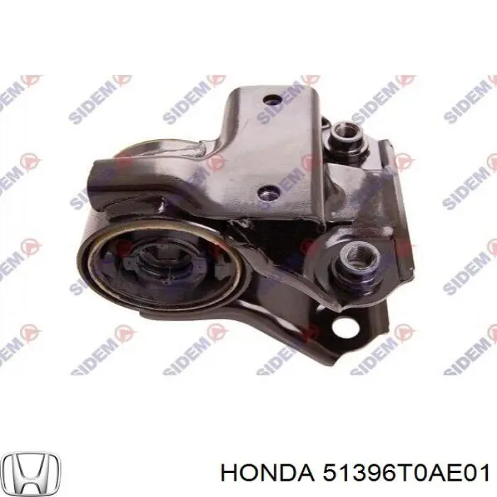 Bloco silencioso dianteiro do braço oscilante inferior 51396T0AE01 Honda