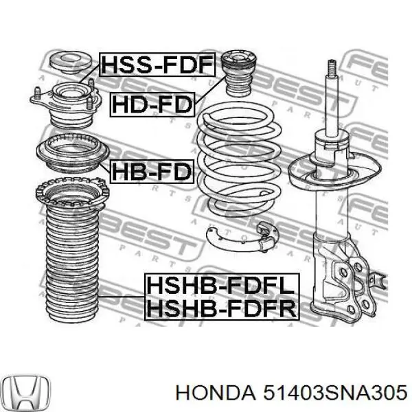 Bota de proteção de amortecedor dianteiro Honda 51403SNA305 preço, a partir de 14,44 USD