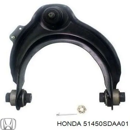 Compre 51450SDAA01 Honda Braço oscilante superior direito de suspensão dianteira