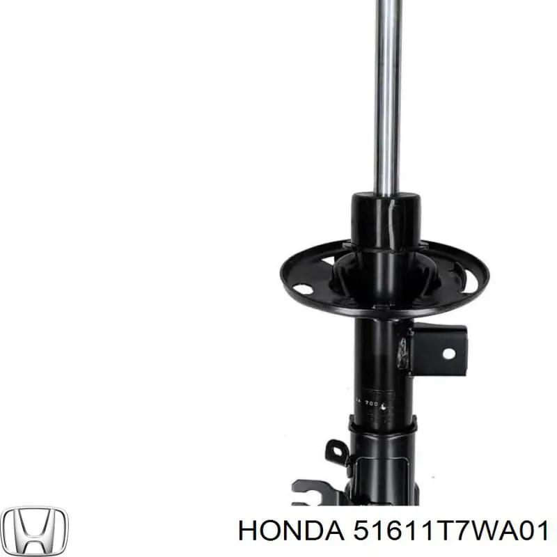 51611T7WA01 Honda Amortecedor dianteiro direito