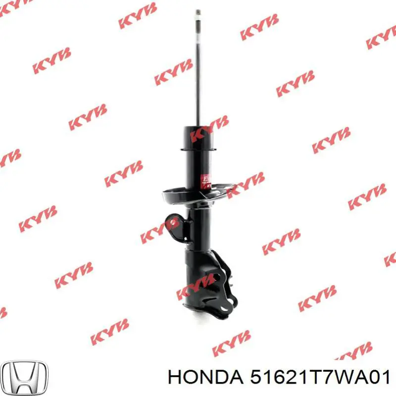 51621T7WA01 Honda Amortecedor dianteiro esquerdo