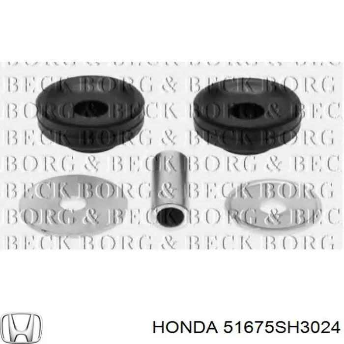 Suporte de amortecedor dianteiro Honda 51675SH3024 preço, a partir de  USD
