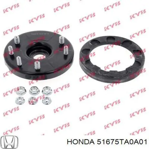 51675TA0A01 Honda Suporte de amortecedor dianteiro direito