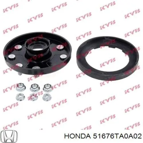 Suporte de amortecedor dianteiro esquerdo Honda 51676TA0A02 preço, a partir de 30,19 USD