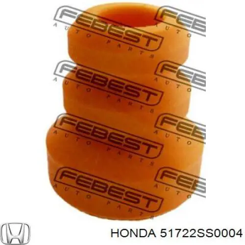 Compre 51722SS0004 Honda Pára-choque (grade de proteção) de amortecedor dianteiro