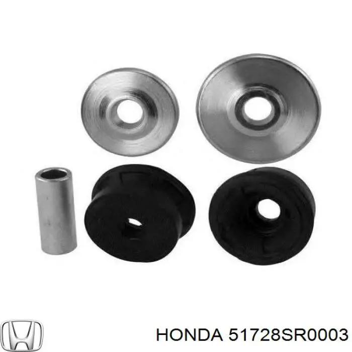 Compre 51728SR0003 Honda Bucha da haste de amortecedor traseiro