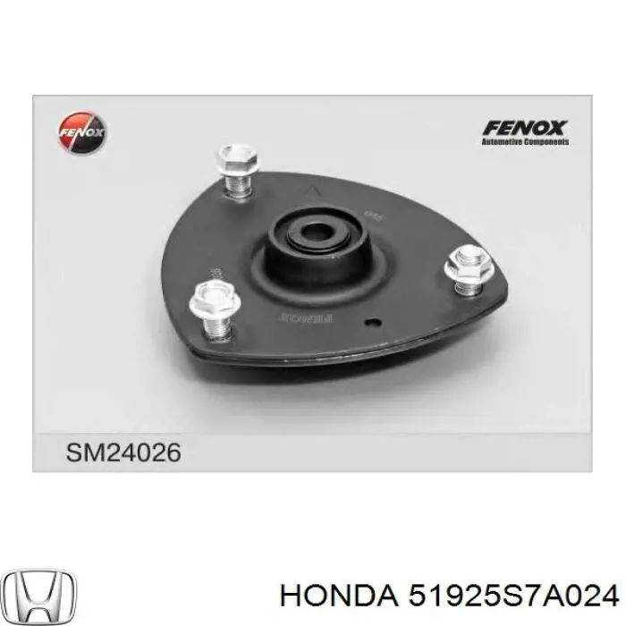 Suporte de amortecedor dianteiro esquerdo Honda 51925S7A024 preço, a partir de 25,26 USD